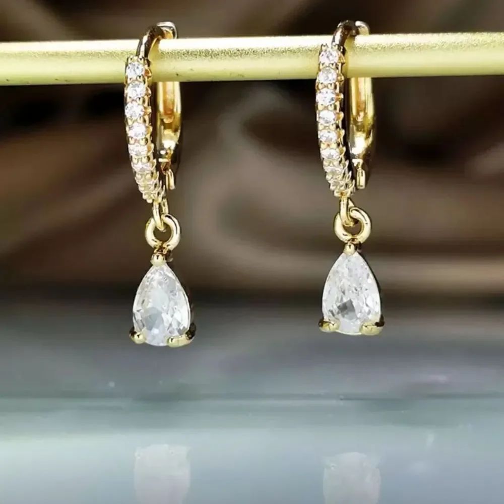 Crystal Drop Earrings